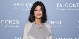 Alessandra Mastronardi alla sfilata di Falconeri Autunno/Inverno 2018-19 Falconeri