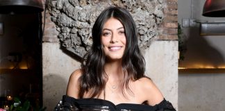 Alessandra Mastronardi all’apertura del primo Store Philosophy a Roma
