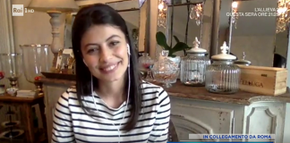 Alessandra Mastronardi e Lino Guanciale ospiti in collegamento a “Domenica In” Domenica In