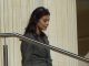 Foto: Alessandra Mastronardi sul set de “L’Allieva 3” alla British School at Rome