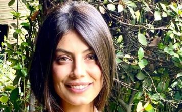 Alessandra Mastronardi radiosa alla Conferenza Stampa de “L’Allieva 3”