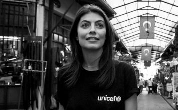 Alessandra Mastronardi in missione sul campo a Gaziantep con Unicef Gaziantep