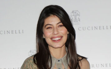 Alessandra Mastronardi all’apertura della nuova Boutique di Brunello Cucinelli a Roma Brunello Cucinelli