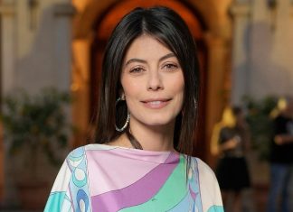 Alessandra Mastronardi alla sfilata di Emilio Pucci “Very Vivara” P/E 2024 Pucci