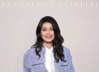 Alessandra Mastronardi al Brunello Cucinelli fashion show Autunno/Inverno 2025-2026 fashion