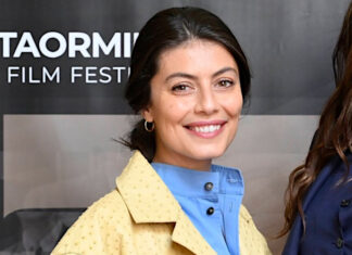 Alessandra Mastronardi alla conferenza stampa del 71° Taormina Film Festival Taormina