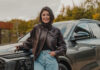 Alessandra Mastronardi, madrina del reveal italiano delle nuove automobili Audi Q7 e A6 Allroad Audi